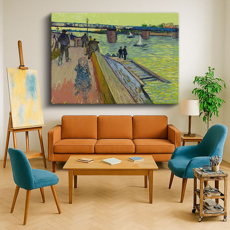 Ressam Kanvas Tablo 1061